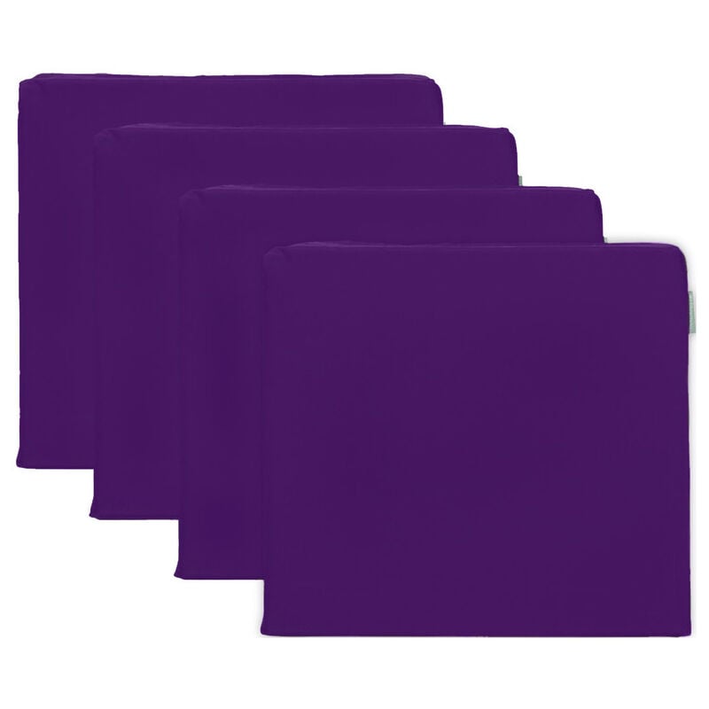 foto del prodotto cuscino per sedia da giardino, cuscini per sedia resistenti all acqua 50x44x5 cm, cuscino per interni ed esterni con lacci sicuri, cuscini per sedia