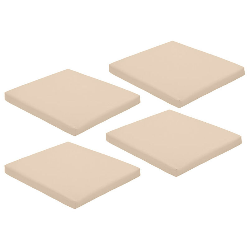 foto del prodotto cuscino per sedia da giardino, cuscini per sedia resistenti all acqua 50x44x5 cm, cuscino per interni ed esterni con lacci sicuri, cuscini per sedia