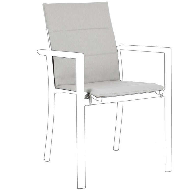 foto del prodotto cuscino per sedia konnor in tessuto olefin, 91 x 41 x 1h cm naturale