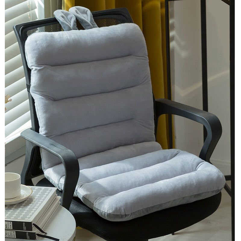 foto del prodotto cuscino per sedia solo cuscino per schienale per altalena da giardino cuscino resistente allo sporco, durevole e confortevole 85 x 45 cm, grigio 