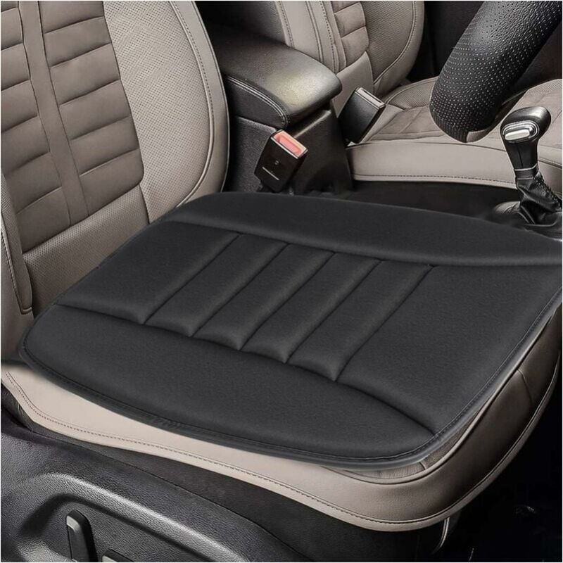 foto del prodotto cuscino per sedile auto nero, coprisedile per sedile auto, protezione per sedia in memory foam, comodo tappetino antiscivolo, coprisedile per auto,