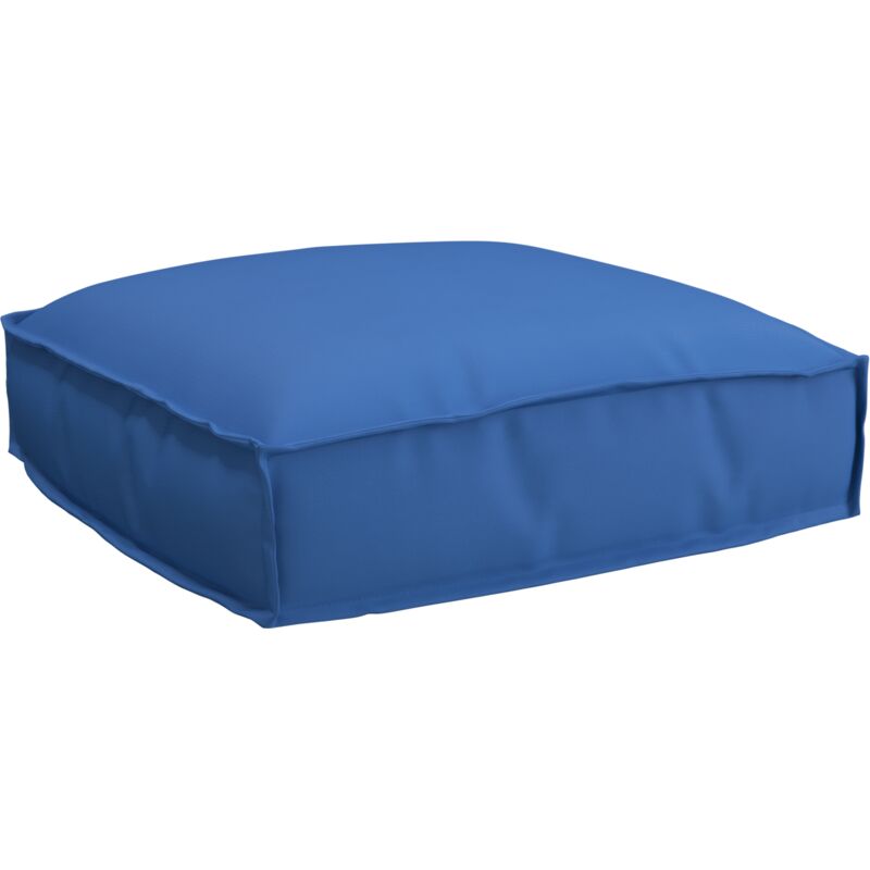 foto del prodotto cuscino per seduta pallet blu reale 50 x 50 x 12 cm - vidaxl