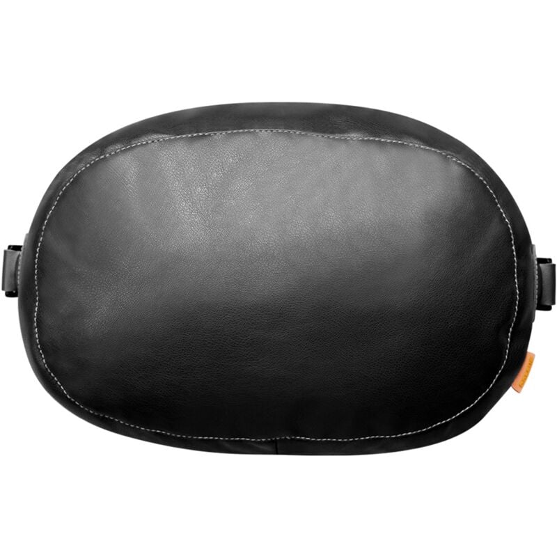 foto del prodotto cuscino poggiatesta per auto in 2 materiali serie comfortride, nero