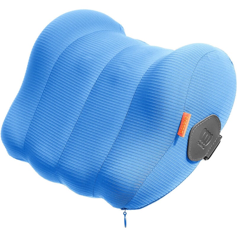 foto del prodotto cuscino poggiatesta per auto in memory foam comfortride blue