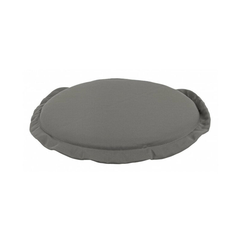 foto del prodotto cuscino poly180 choco seduta tonda in tessuto per esterno