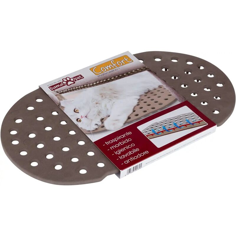 foto del prodotto cuscino relax in gomma ideale per cani e gatti traspirante 38x23x1,6h cm
