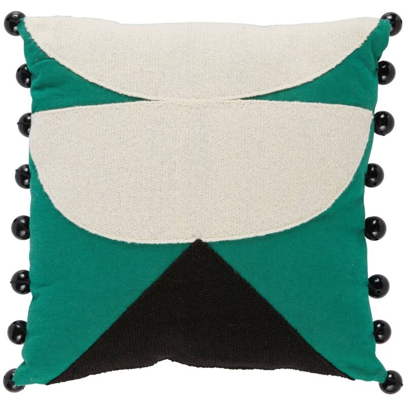 foto del prodotto cuscino ricamato malakite verde cedro 30x30cm atmosphera cr ateur d int rieur
