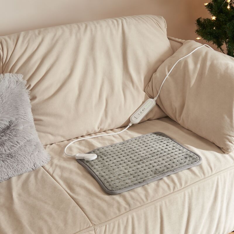 foto del prodotto cuscino riscaldante bella termoforo elettrico 40 x 30 cm grigio en.casa 