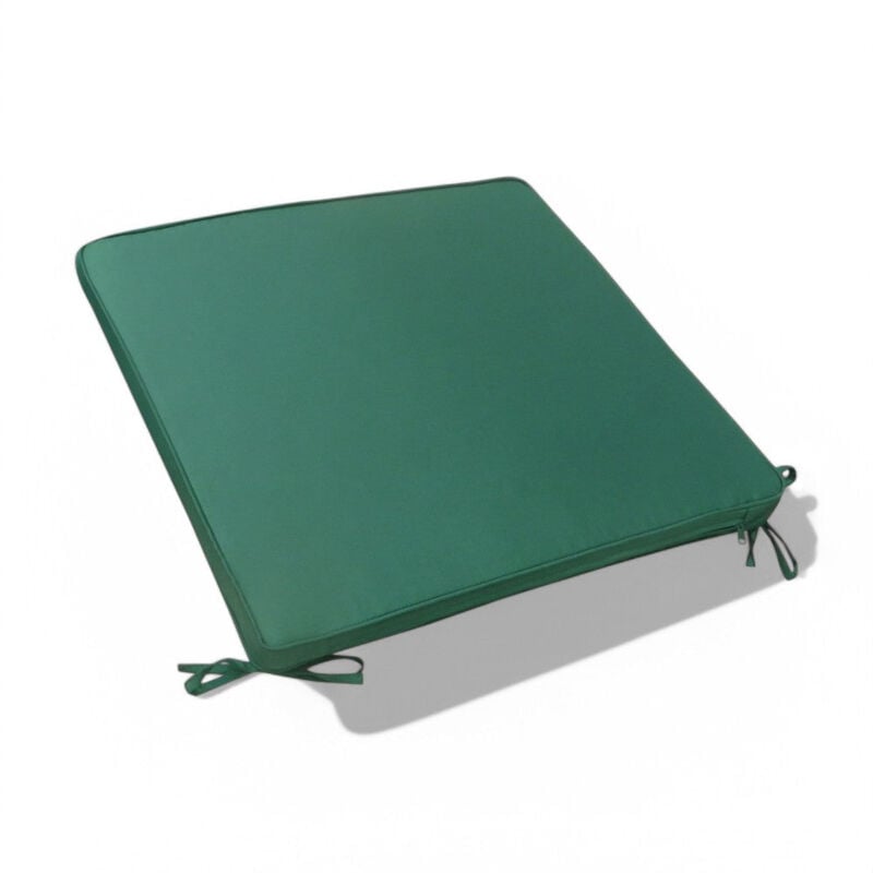 foto del prodotto cuscino seduta large in poliestere sfoderabile verde scuro 45x50 cm