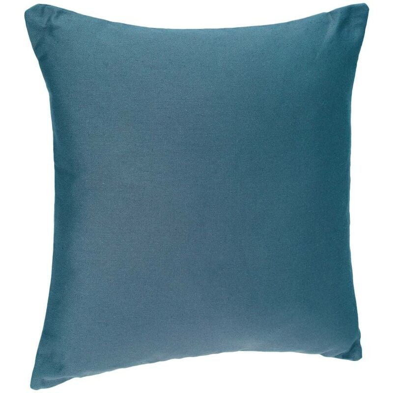 foto del prodotto cuscino sfoderabile in cotone blu anatra anjali 38x38cm atmosphera cr ateur d int rieur