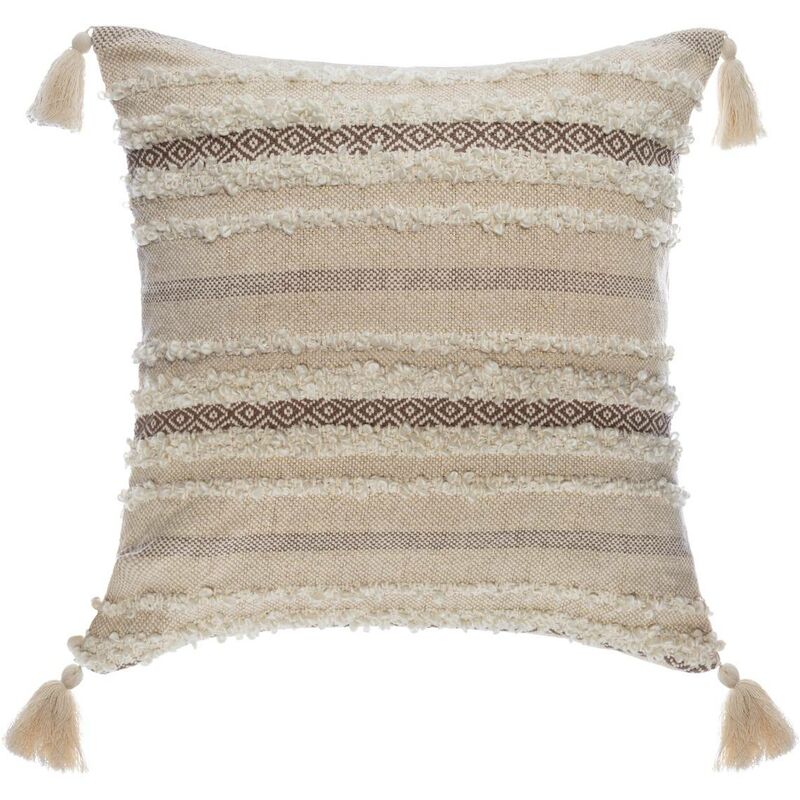 foto del prodotto cuscino shine beige 59x59cm atmosphera cr ateur d int rieur