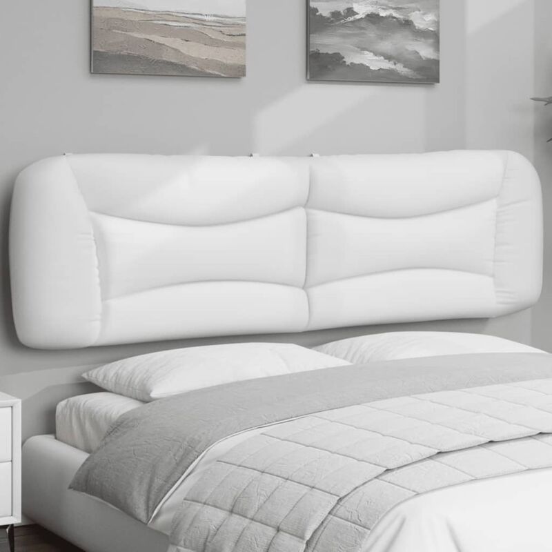 foto del prodotto cuscino testiera bianco 180 cm in similpelle vidaxl