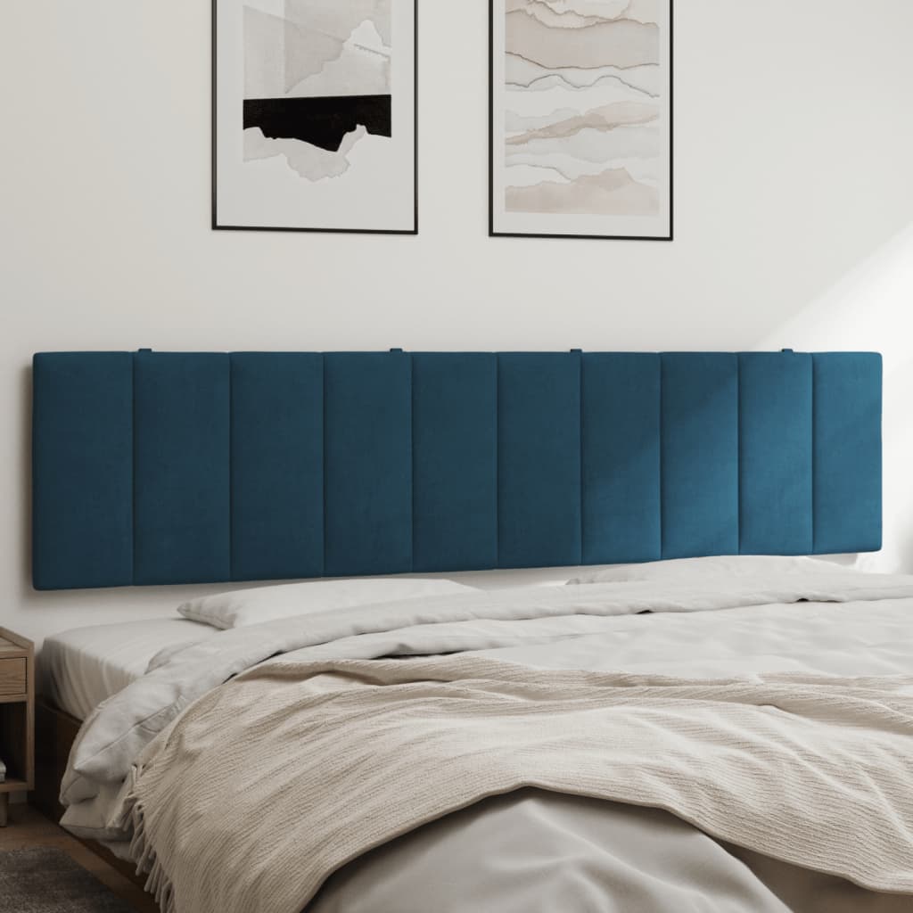 foto del prodotto cuscino testiera blu 200 cm in vellutocod mxl 112388