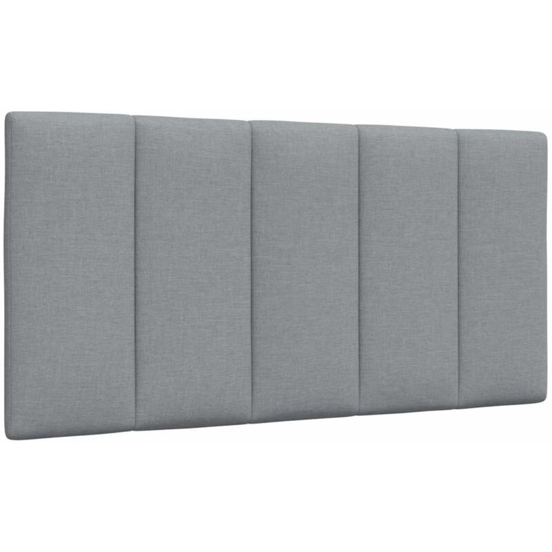 foto del prodotto cuscino testiera grigio chiaro 100 cm in tessuto vidaxl