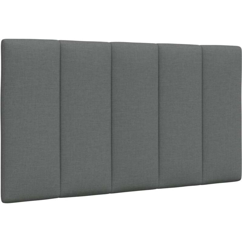 foto del prodotto cuscino testiera grigio scuro 90 cm in tessuto vidaxl
