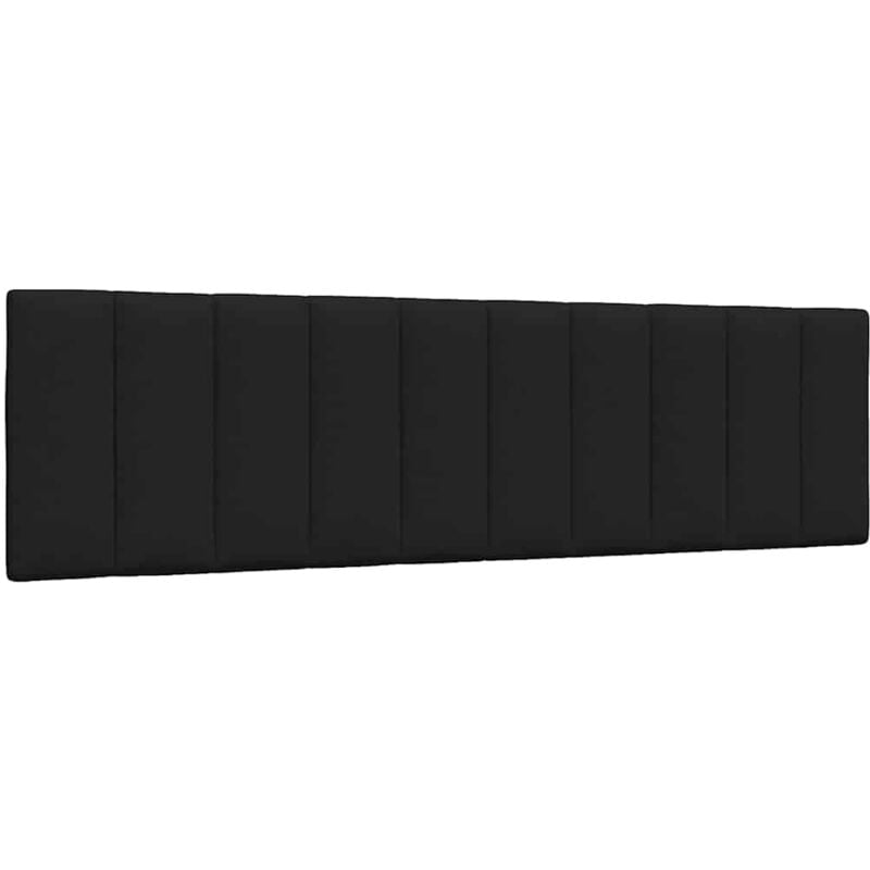 foto del prodotto cuscino testiera nero 180 cm in tessuto vidaxl