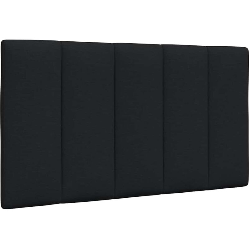 foto del prodotto cuscino testiera nero 90 cm in tessuto vidaxl