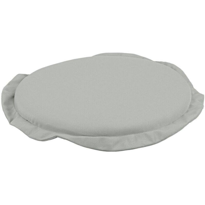 foto del prodotto cuscino tondo poly seduta comoda, in poliestere 180, idrorepellente e sfoderabile blu