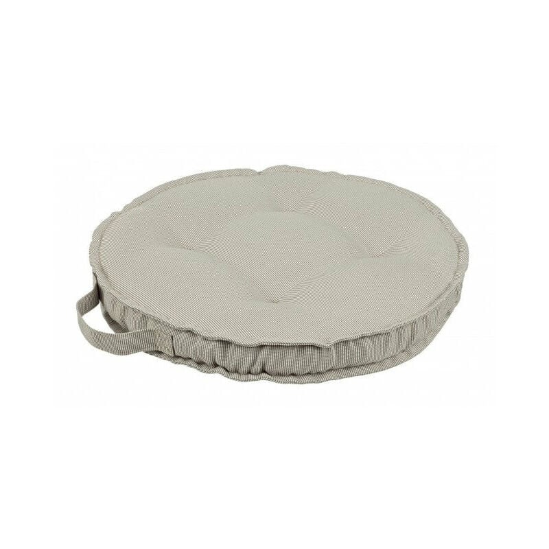 foto del prodotto cuscino tondo poly230 beige in tessuto per esterno