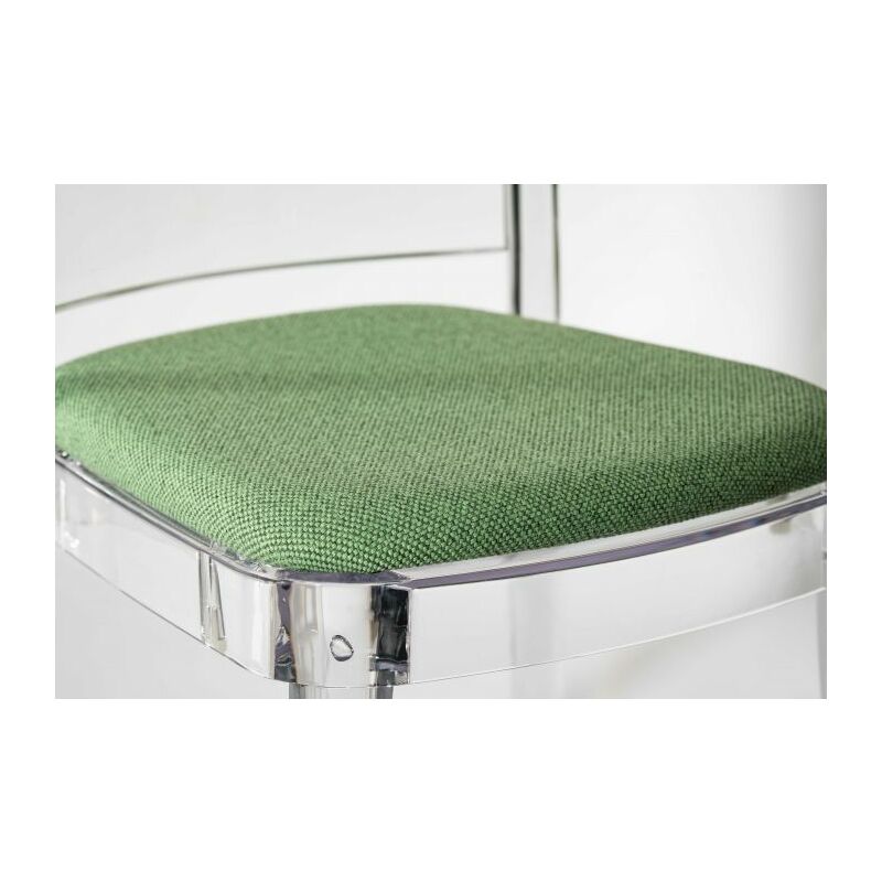 foto del prodotto cuscino trevira canvas per sedia lucienne colore cuscino verde