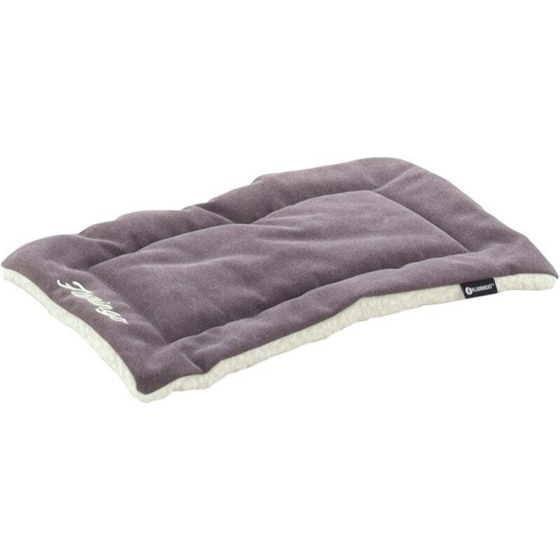 foto del prodotto cushion for dogs and cats 40 x 25 x 2 cm ultra soft removable cover popular colour dark taupe flamingo