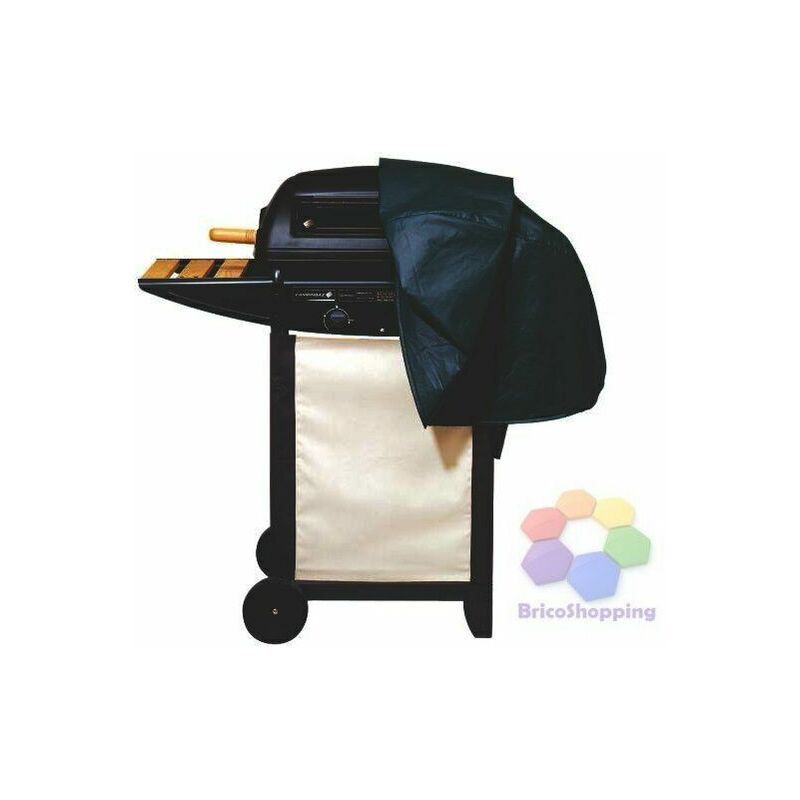 foto del prodotto custodia bbq originale campingaz expert 2 plus deluxe 125x48x46h nero cappuccio