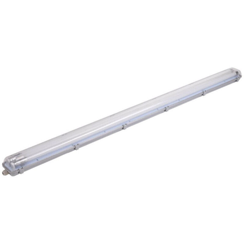 foto del prodotto custodia con tubi a doppio led t8 g13 2x22w 4000lm 2x58w 1500mm ip65 resistenza all acqua bianco naturale 4500k