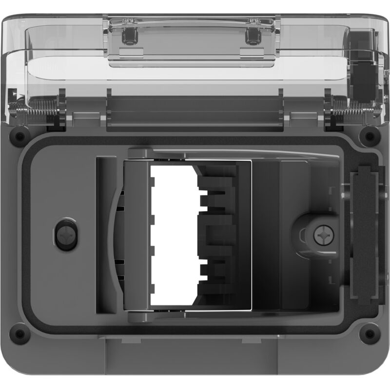 foto del prodotto custodia da esterno ip55 ip66, 3 moduli, antracite, serie e, solo telaio 4box wide 4b.w.03
