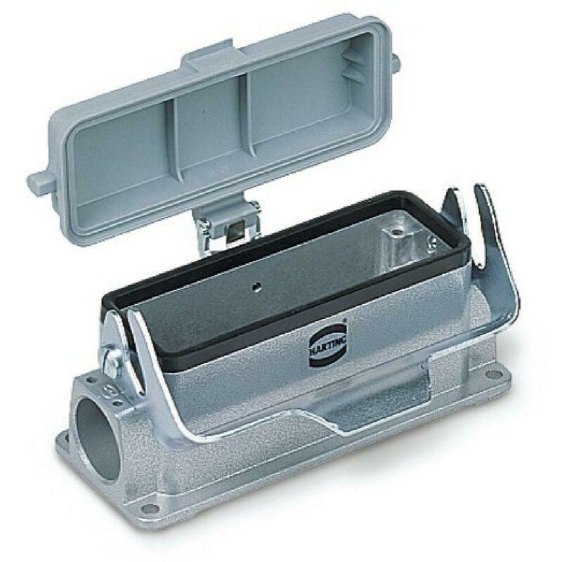 foto del prodotto custodia fissa per connettori industriali pannello 1leva pg16 + cop. - scame