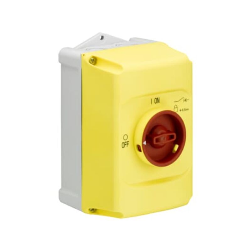 foto del prodotto custodia gialla con maniglia rossa per ms116 132 abb ib132y