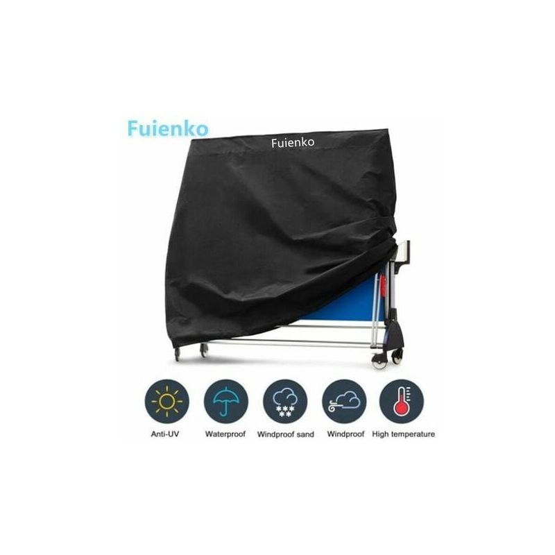 foto del prodotto custodia protettiva per tavolo da ping pong 210d oxford 165x70x185cm nero