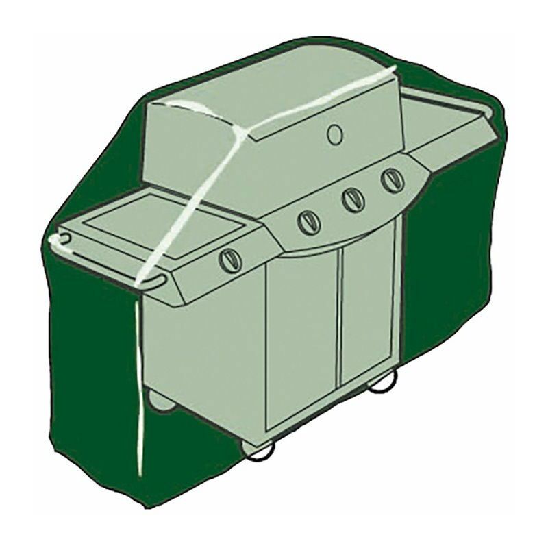 foto del prodotto custodia protettrice altadex barbecue verde polietilene 128 x 80 x 253 cm