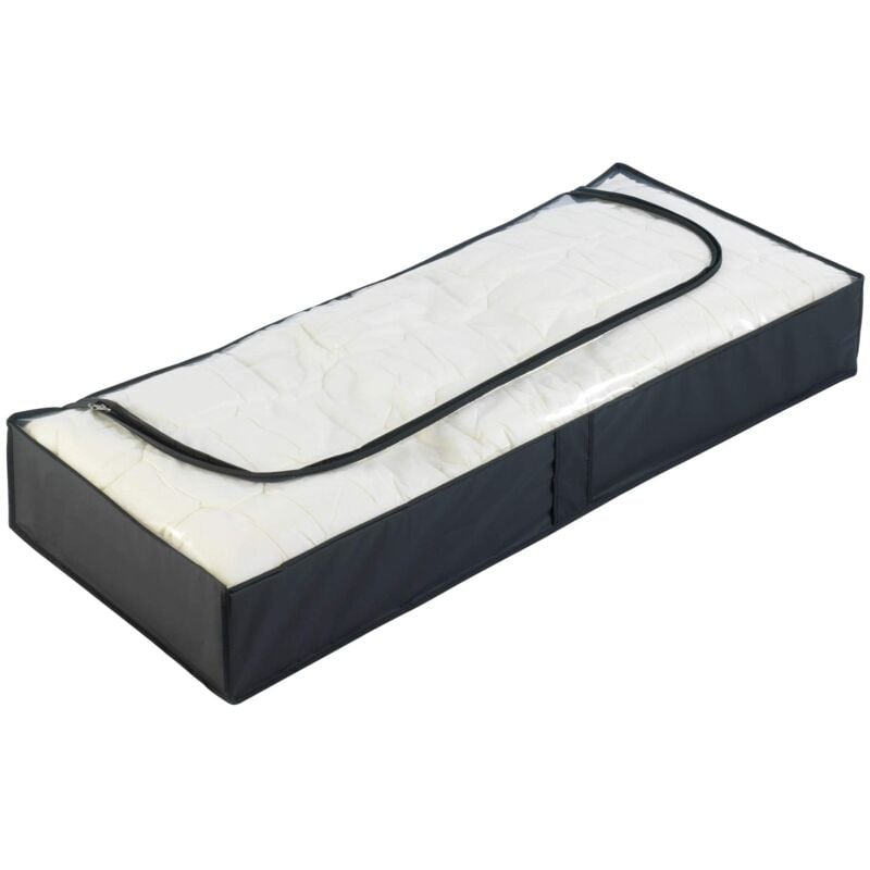 foto del prodotto custodia sottoletto deep black, peva, 105 x 15 x 45 cm, nero wenko