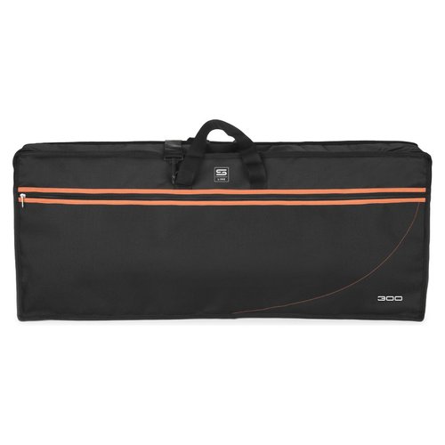 foto del prodotto custodia tastiera stefy line kb300 88 135 serie 300 black e orange