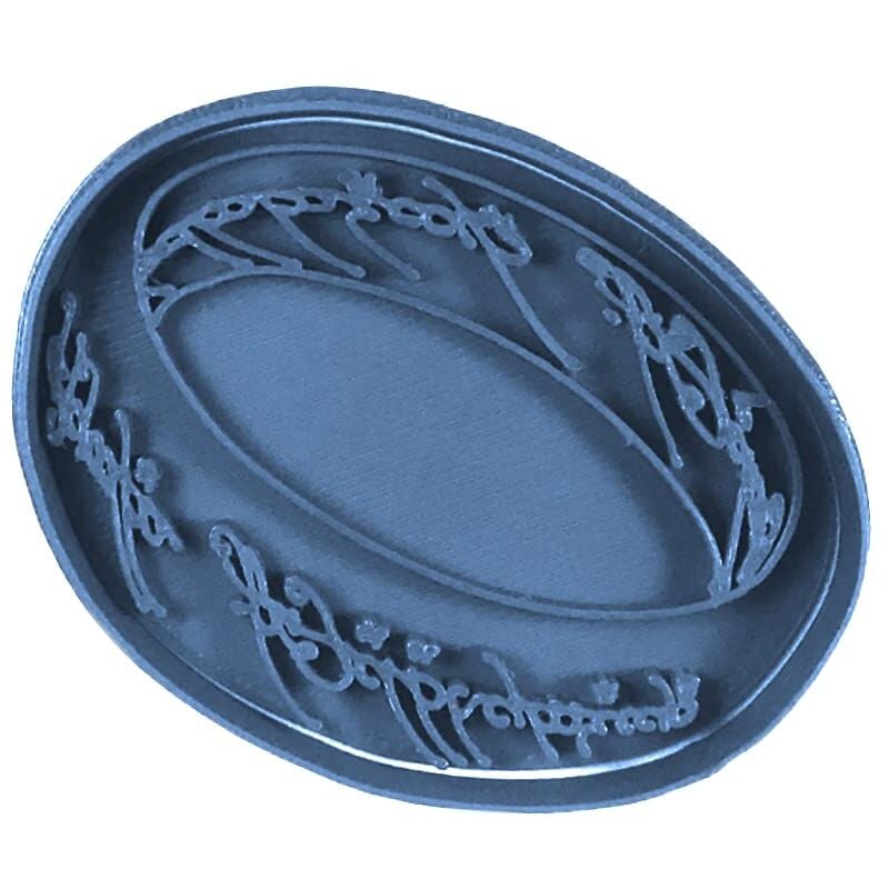 foto del prodotto cuticuter anello unico taglia biscotti il signore degli anelli, blu