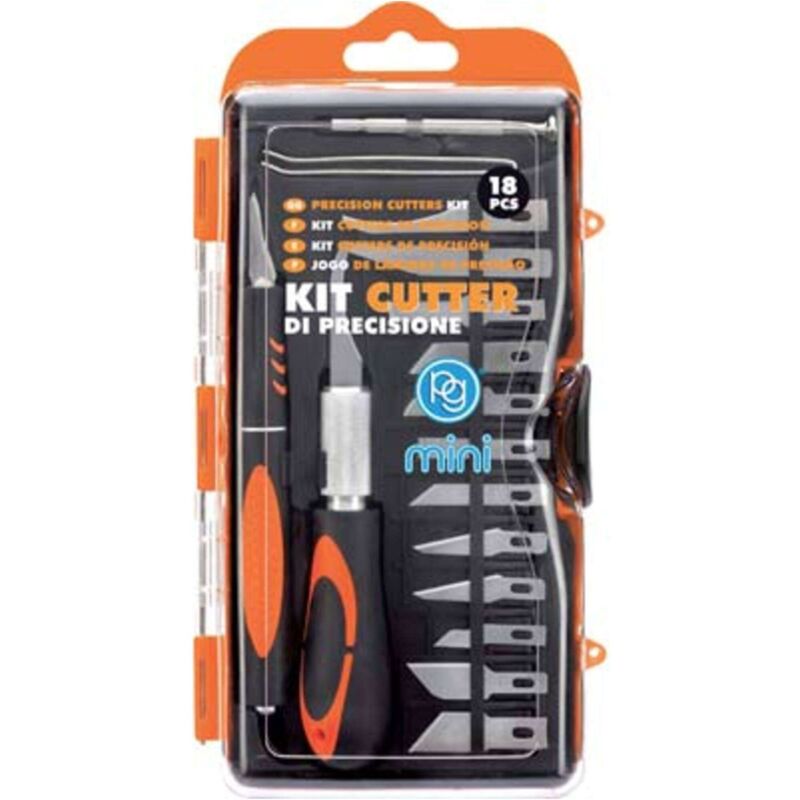 foto del prodotto cutter di precisione in kit pg cf pz 18 1 confezione