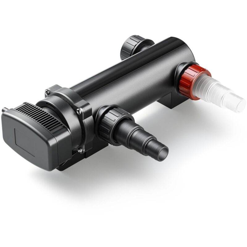 foto del prodotto cuv 318 chiarificatore acqua per laghetti filtro luminoso 18w sunsun