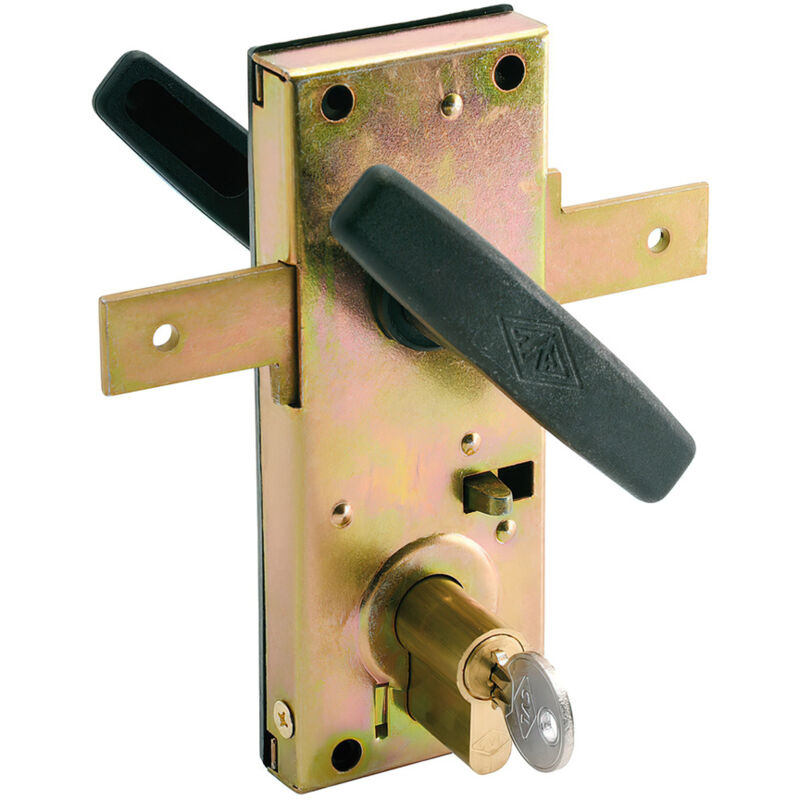 foto del prodotto cvl - uno strumento forgiato 03160566 serratura e catenaccio per porte