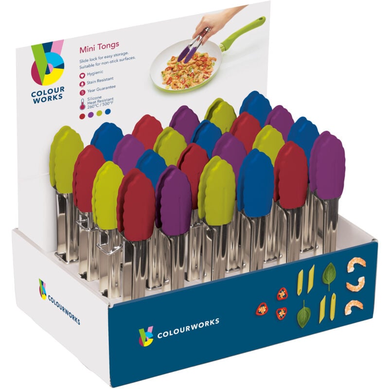 foto del prodotto cw mini tongs cdu 1pc colori assortiti