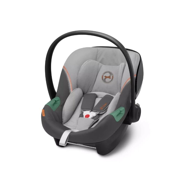 immagine 0 del prodotto cybex gold seggiolino auto aton s2 r129 i size, dalla nascita ai 24 mesi lava grey