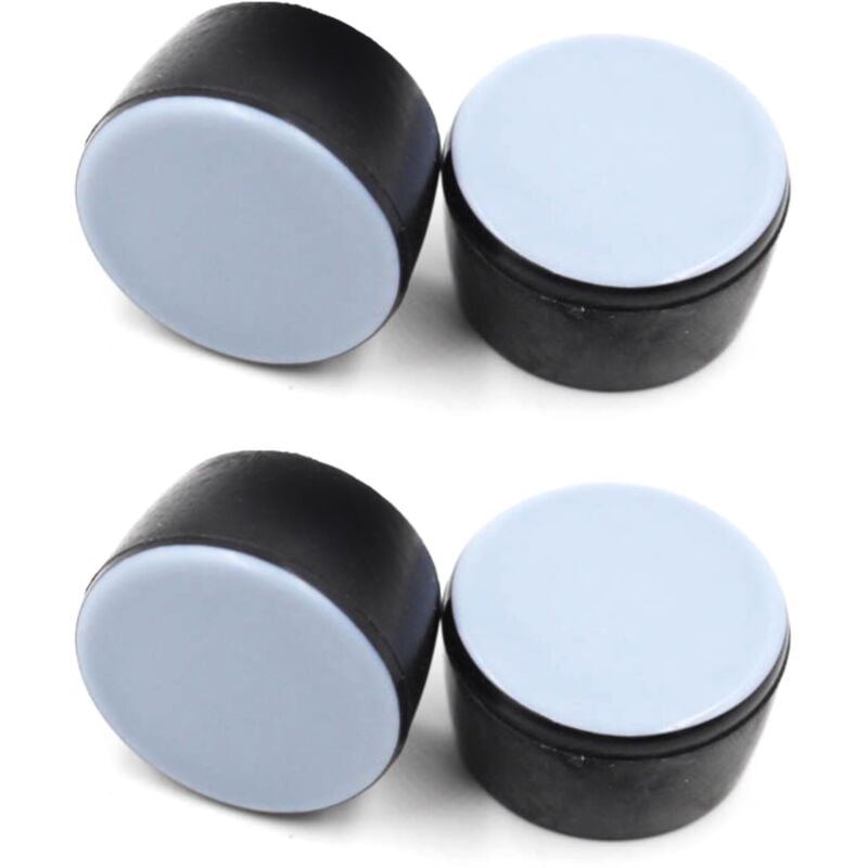 foto del prodotto cyclingcolors 4x tappi piedini con scivolo teflon tavoli sedie gambe mobili protezioni gomma 18mm 