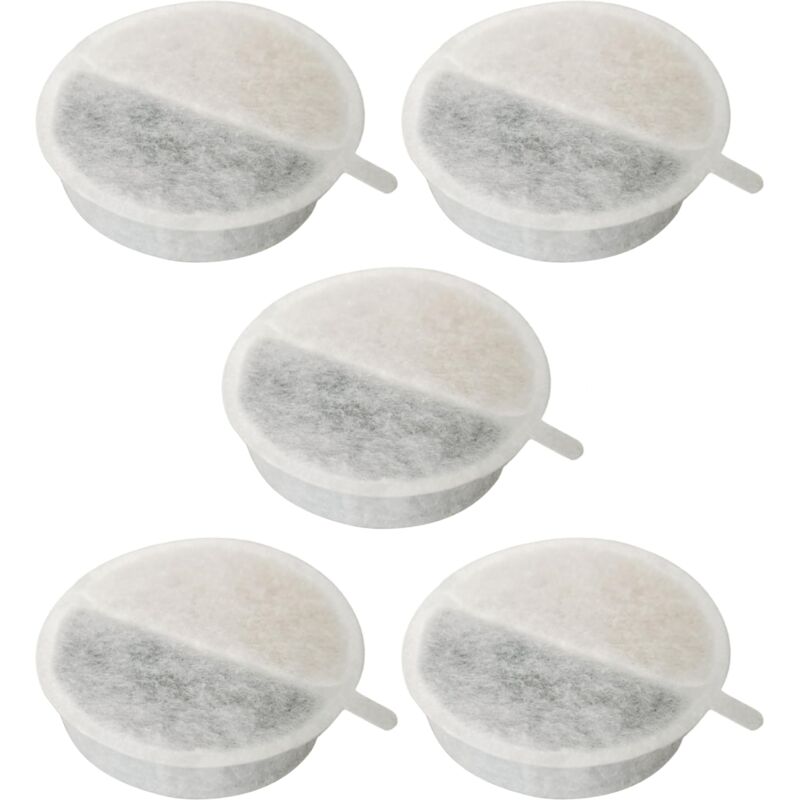 foto del prodotto cyclingcolors 5x filtro fontanella per gatti spugna schiuma acqua fontana, rotondo 65mm