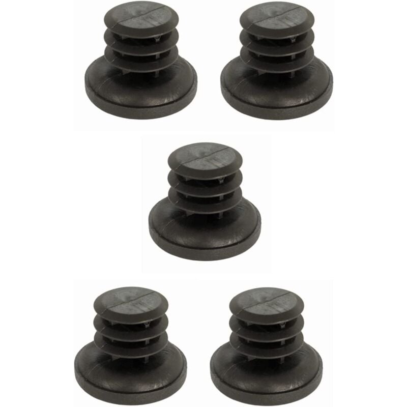 foto del prodotto cyclingcolors 5x inserto tappo a lamelle plastica rotondo tappo estremit tubo piedini gambe per mobili d 7 8mm 