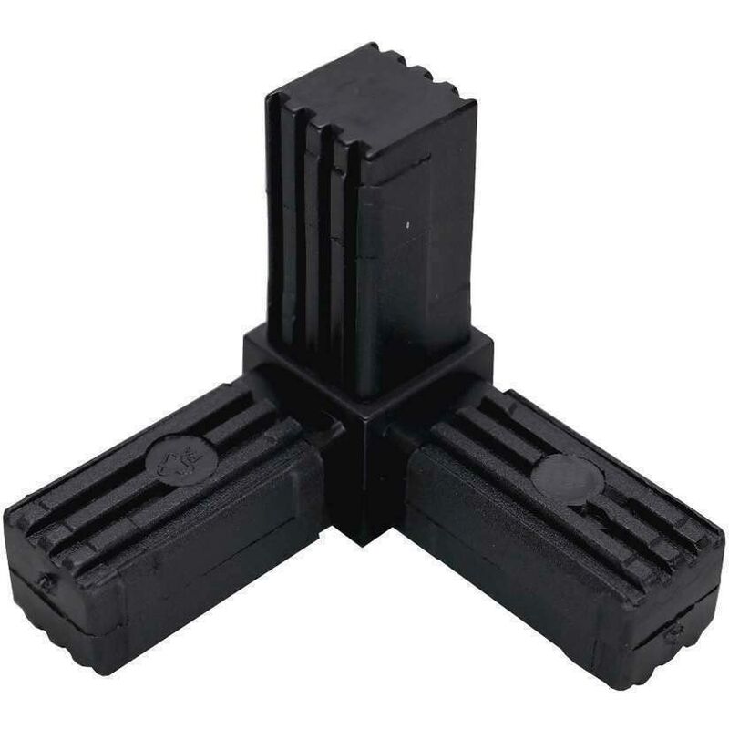 foto del prodotto cyclingcolors connettore tubo quadro 20x20 25x25 30x30 plastica 20mm 25mm 30mm quadrato supporti staffe mensole y 25mm 
