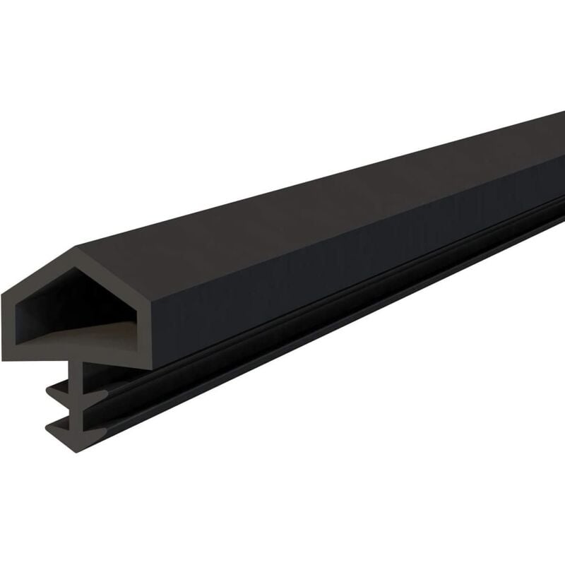 foto del prodotto cyclingcolors guarnizione per porte e finestre 10mm x 5,5mm nero gomma termoplastica striscia flessibile isolamento (lunghezza 10mm)