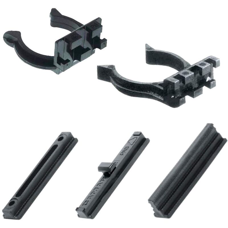 foto del prodotto cyclingcolors kit universale clip per plinthe da visare a tenone a quanto di salvaspazio cucina bagno