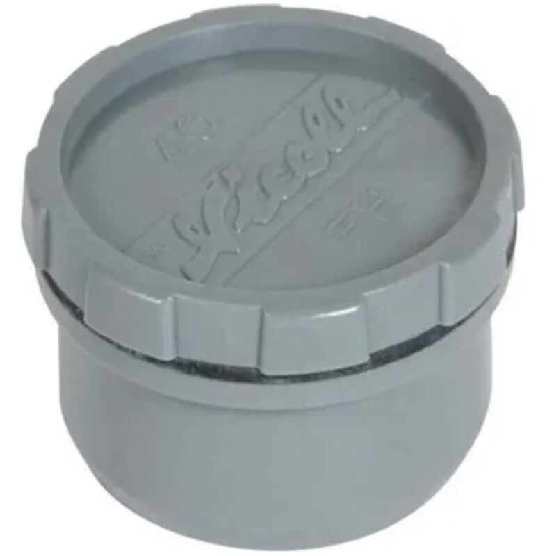 foto del prodotto cyclingcolors tappo pvc per tubo scarico acqua plastica avvitare raccordo terminale incollare 40mm