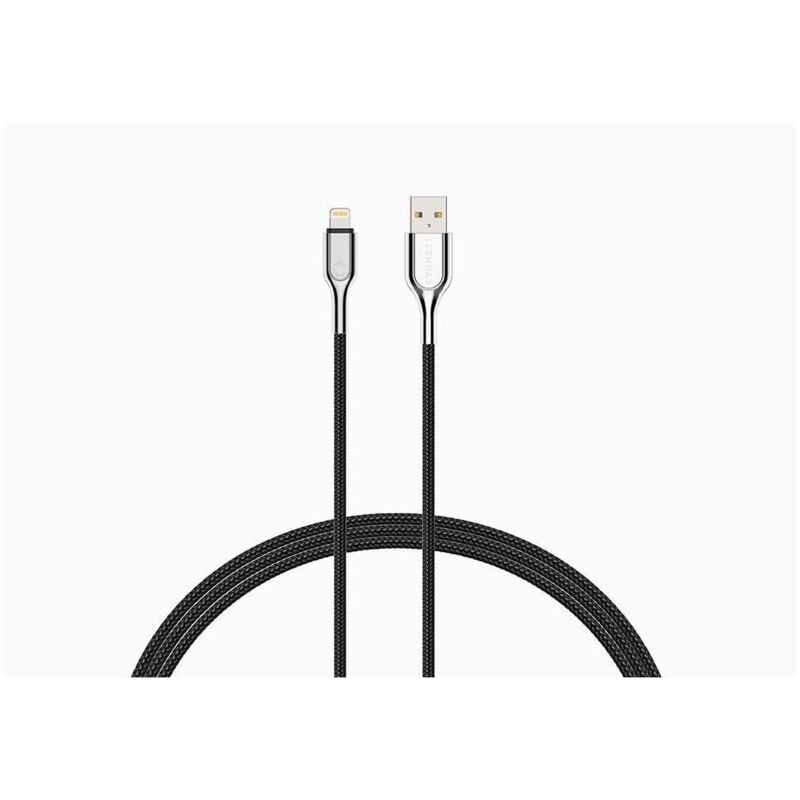 foto del prodotto cygnett lightning - usb-a 3 m acciaio inox, bianco