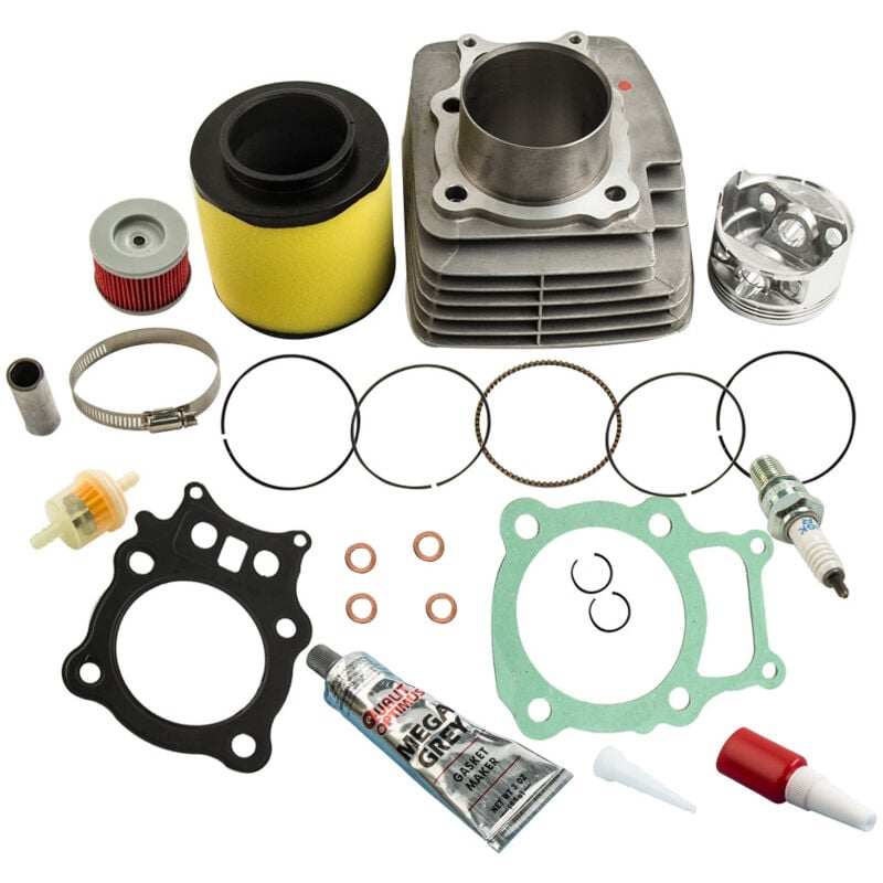 foto del prodotto cylinder piston gasket top end rebuild kit for honda trx 350fm 350fa 2000 2006