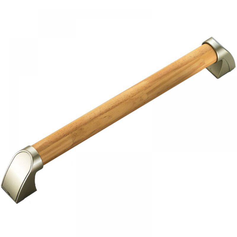 foto del prodotto cyslmuk 1 barra di sostegno in legno per il bagno, barre di sostegno di sicurezza antiscivolo impermeabili per scale e corridoio 44 cm